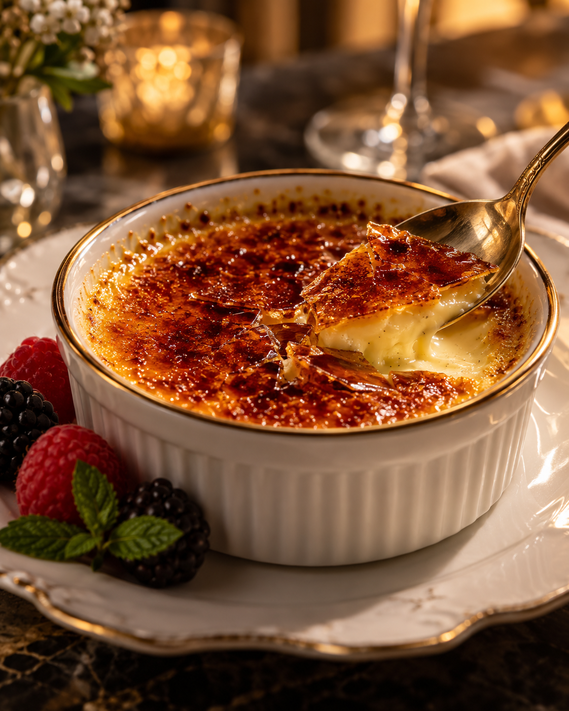 Crème Brûlée de Chef Jhasmil