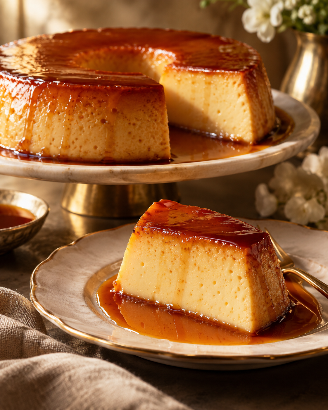 Quesillo de Chef Jhasmil